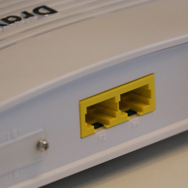 white and black usb cable